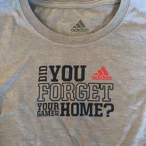 New - adidas workout shirt